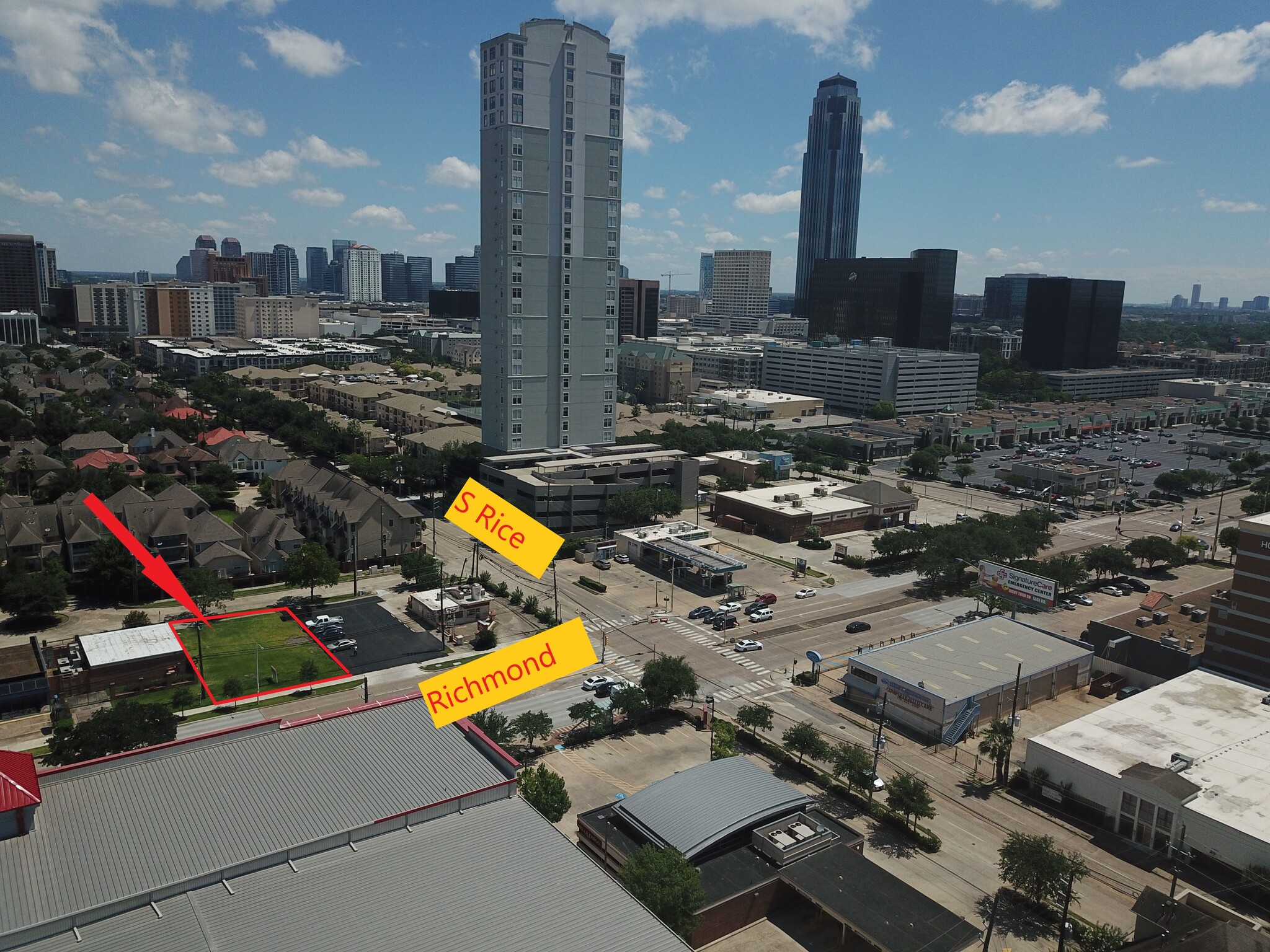 5310 Richmond Ave, Houston, TX for sale Aerial- Image 1 of 1