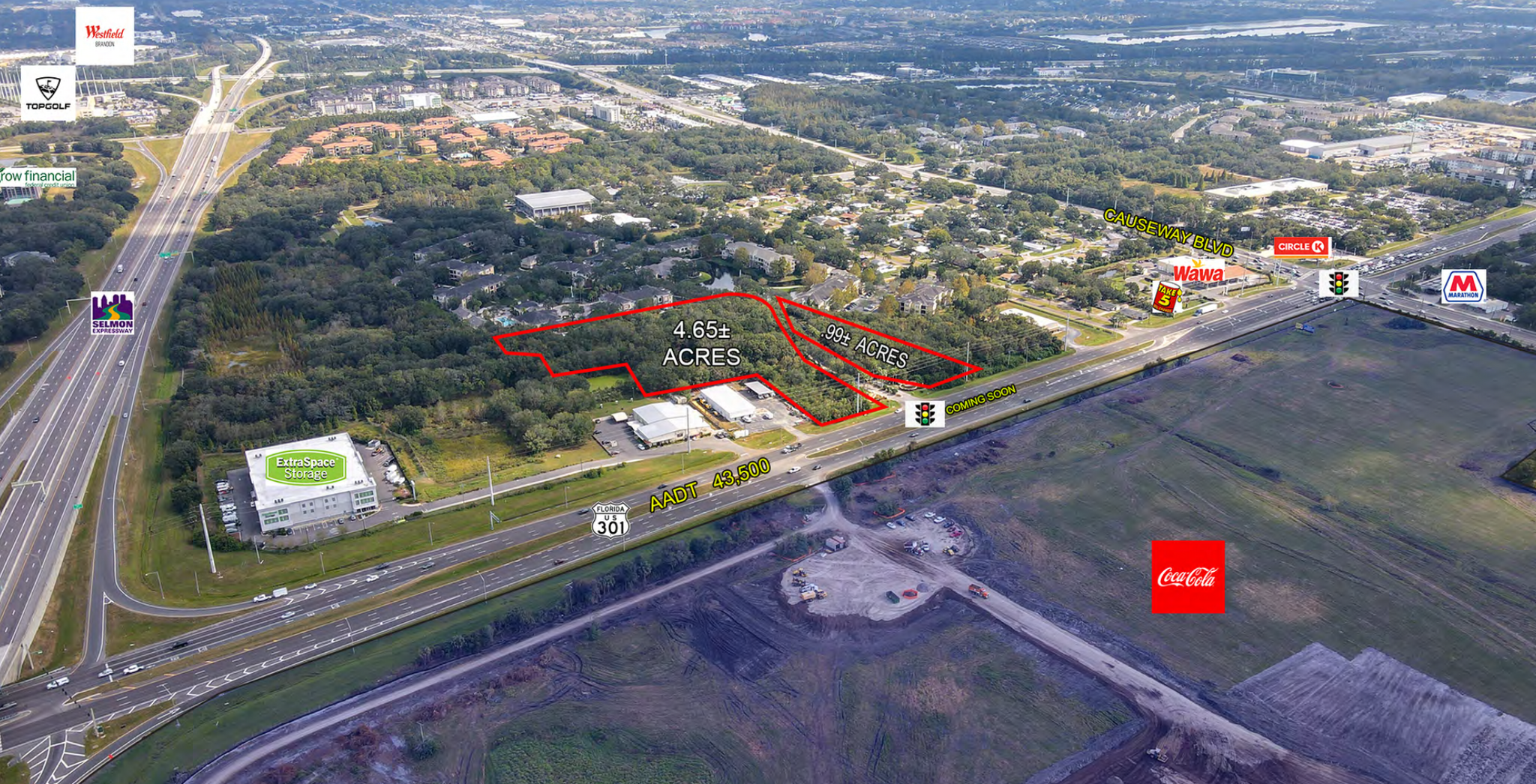 S US Highway 301 @ Courtney Palms Blvd., Tampa, FL 33619 - 4.65 ac ...