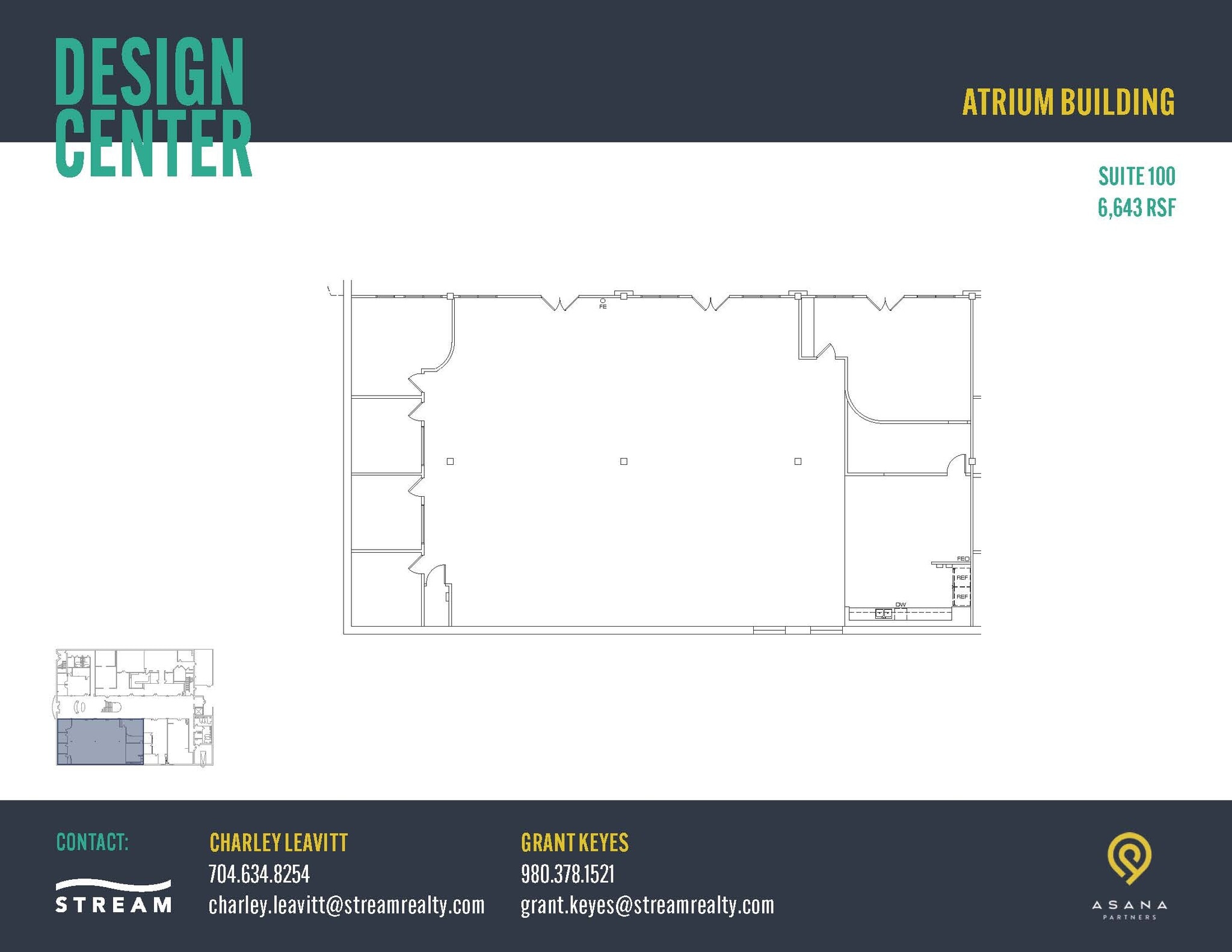 127 W Worthington Ave, Charlotte, NC for lease Floor Plan- Image 1 of 1