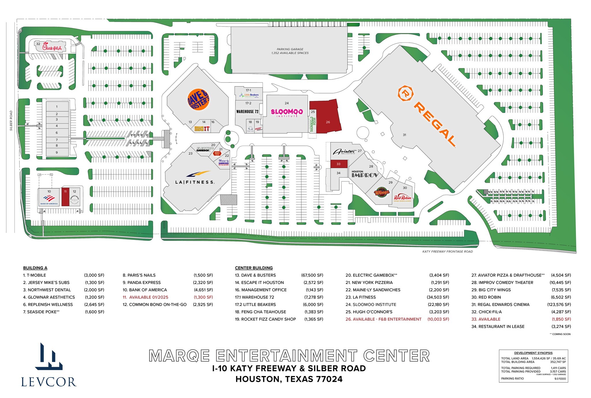 7600-7680 Katy Fwy, Houston, TX for lease Site Plan- Image 1 of 11