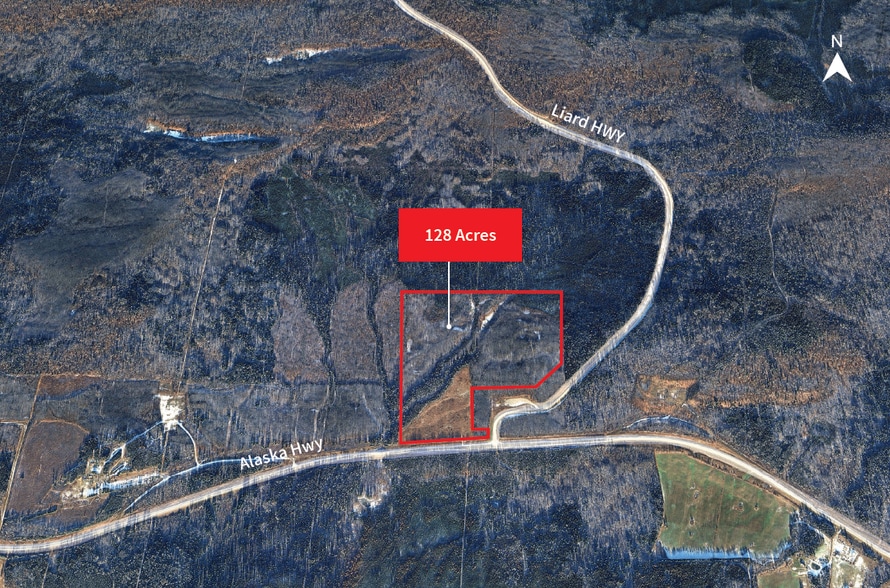 317 Alaska Hwy, Fort Nelson, BC for sale - Aerial - Image 1 of 1