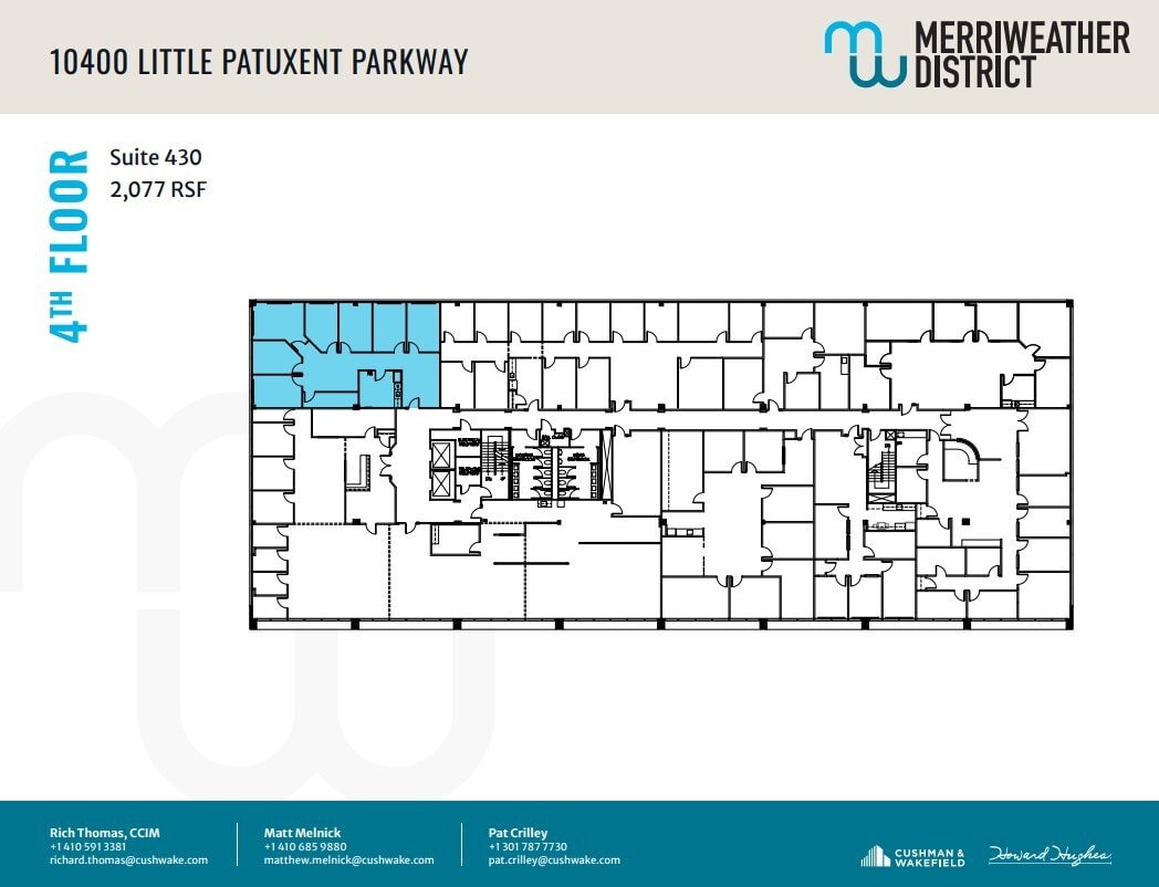 10480 Little Patuxent Pky, Columbia, MD for lease Floor Plan- Image 1 of 1