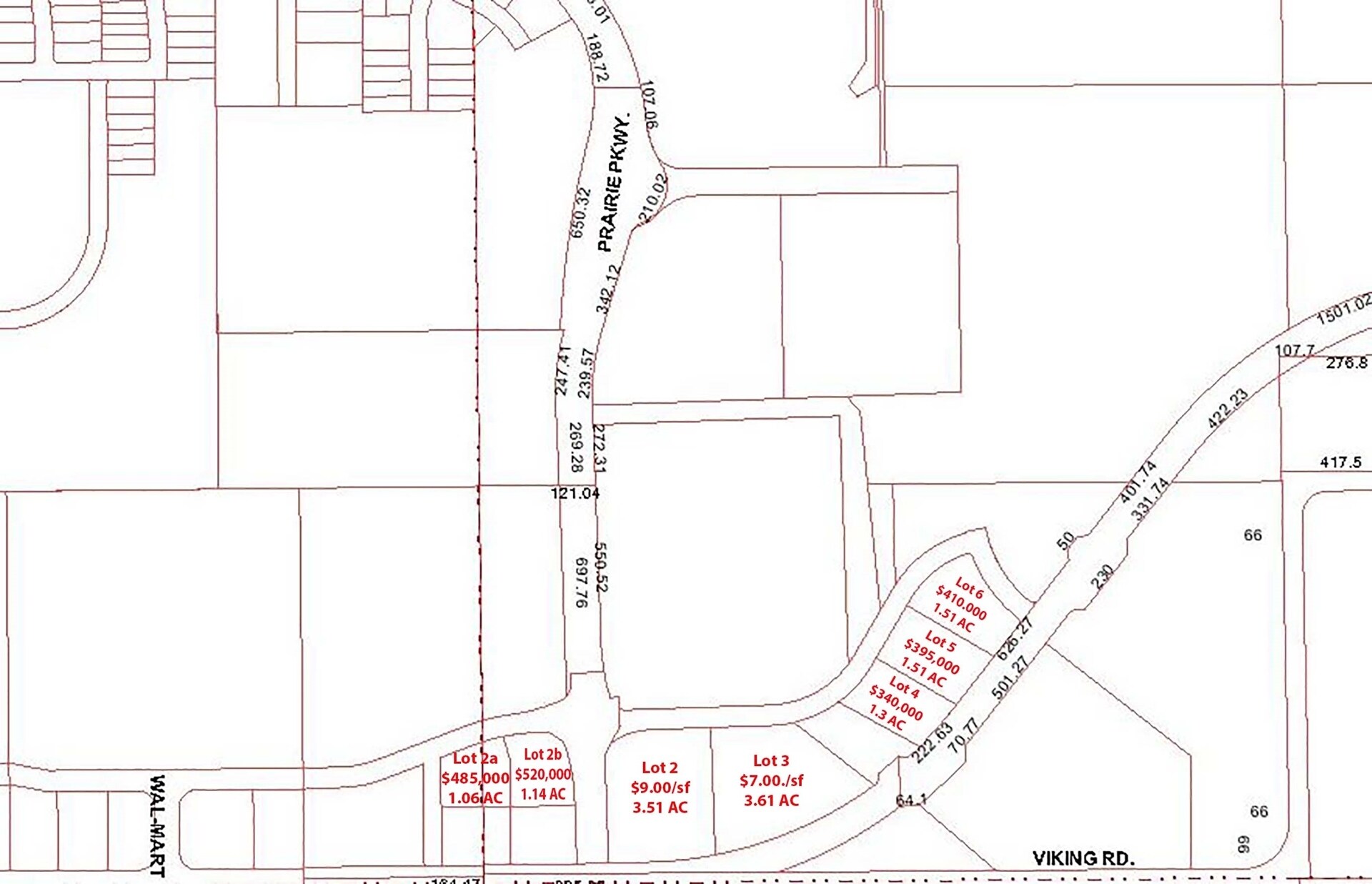 Prairie Parkway & Brandilynn, Cedar Falls, IA for sale Primary Photo- Image 1 of 1