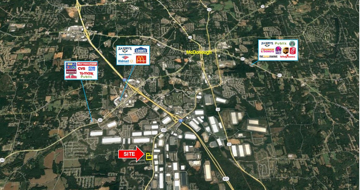 Stoney Brook Way, McDonough, GA for sale Aerial- Image 1 of 6
