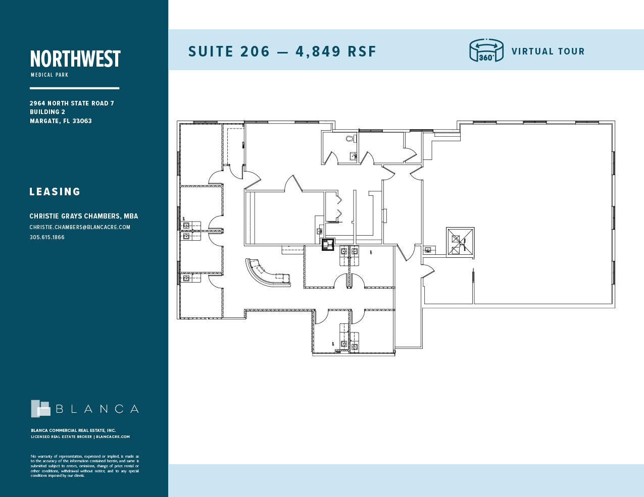 2964 N State Road 7, Margate, FL for lease Floor Plan- Image 1 of 1