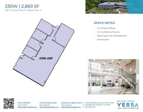 387 Shuman Blvd, Naperville, IL for lease Floor Plan- Image 1 of 1