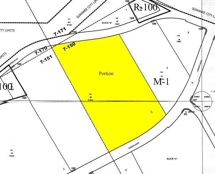 2925 Horizon Park Dr, Suwanee, GA for sale - Plat Map - Image 1 of 1