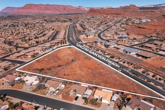 Snow Canyon Pky & 1650 W, St George, UT - AERIAL  map view - Image1