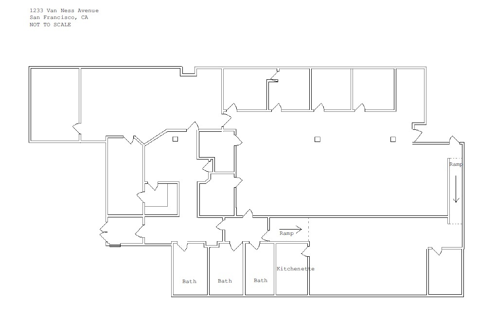 1233-1237 Van Ness Ave, San Francisco, CA for lease Floor Plan- Image 1 of 1