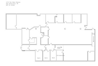 1233-1237 Van Ness Ave, San Francisco, CA for lease Floor Plan- Image 1 of 1