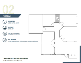 2831 Camino Del Rio S, San Diego, CA for lease Floor Plan- Image 1 of 1