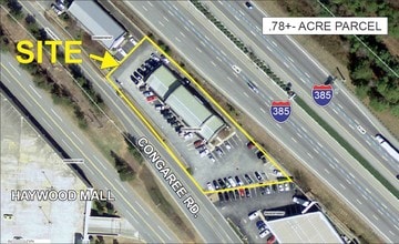 443 Congaree Rd, Greenville, SC - AERIAL  map view - Image1