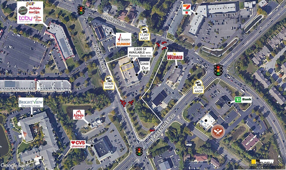 235 N Maple Ave, Marlton, NJ for lease - Building Photo - Image 2 of 6