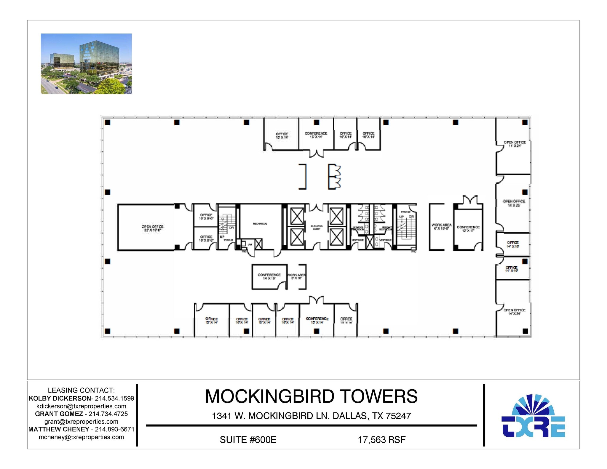 1341 W Mockingbird Ln, Dallas, TX for lease Floor Plan- Image 1 of 1