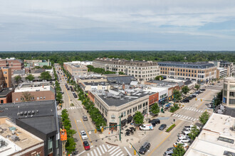 135 N Old Woodward Ave, Birmingham, MI - aerial  map view