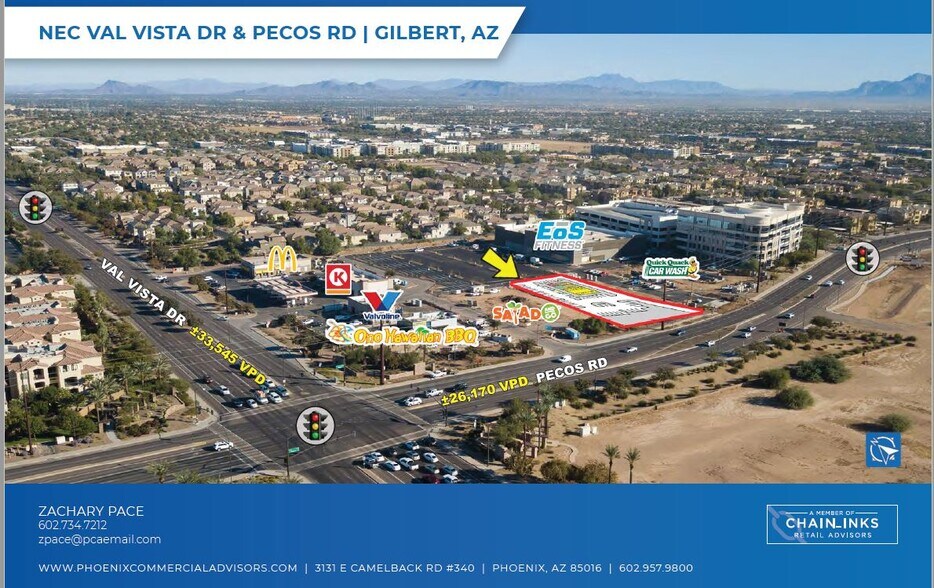 NEC Val Vista & Pecos Rd, Gilbert, AZ 85295