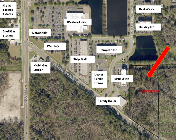 10977 Crystal Springs Rd, Jacksonville, FL 32221 Land for Sale