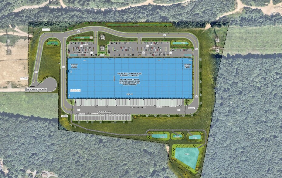 128 Iron Mountain Rd, Mine Hill, NJ for lease - Site Plan - Image 2 of 2