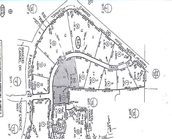 12225 World Trade Dr, San Diego, CA for lease - Plat Map - Image 2 of 5