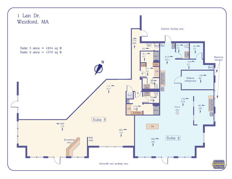 1 Lan Dr, Westford, MA for lease - Floor Plan - Image 3 of 7