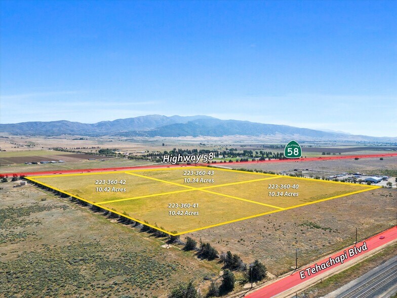 40 Stiekman St, Tehachapi, CA for sale - Aerial - Image 2 of 8