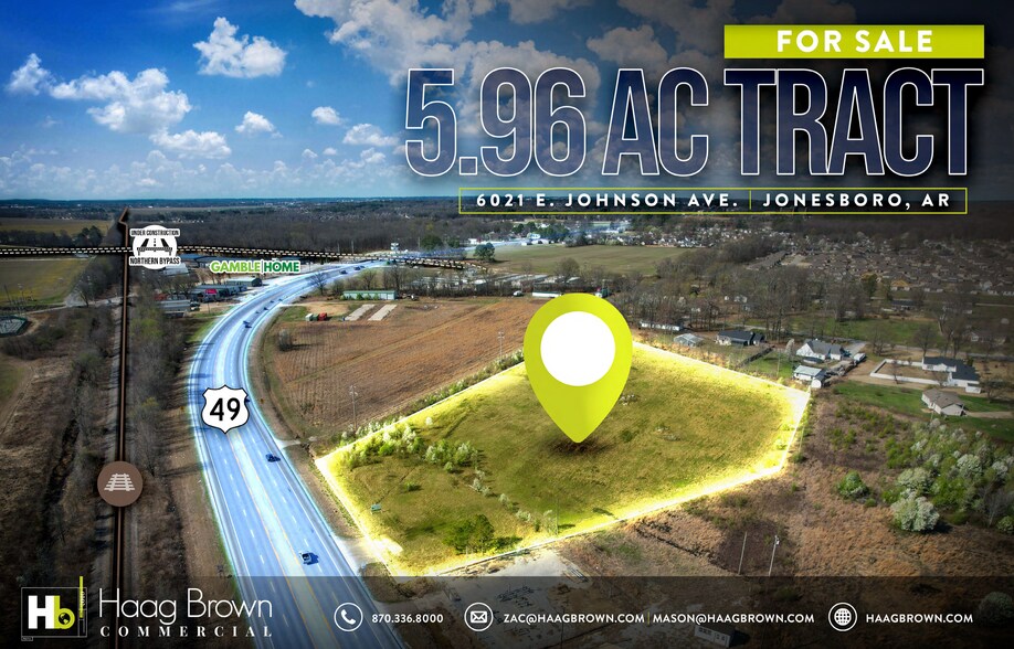 6021 Johnson ave, Jonesboro, AR for sale - Primary Photo - Image 1 of 5