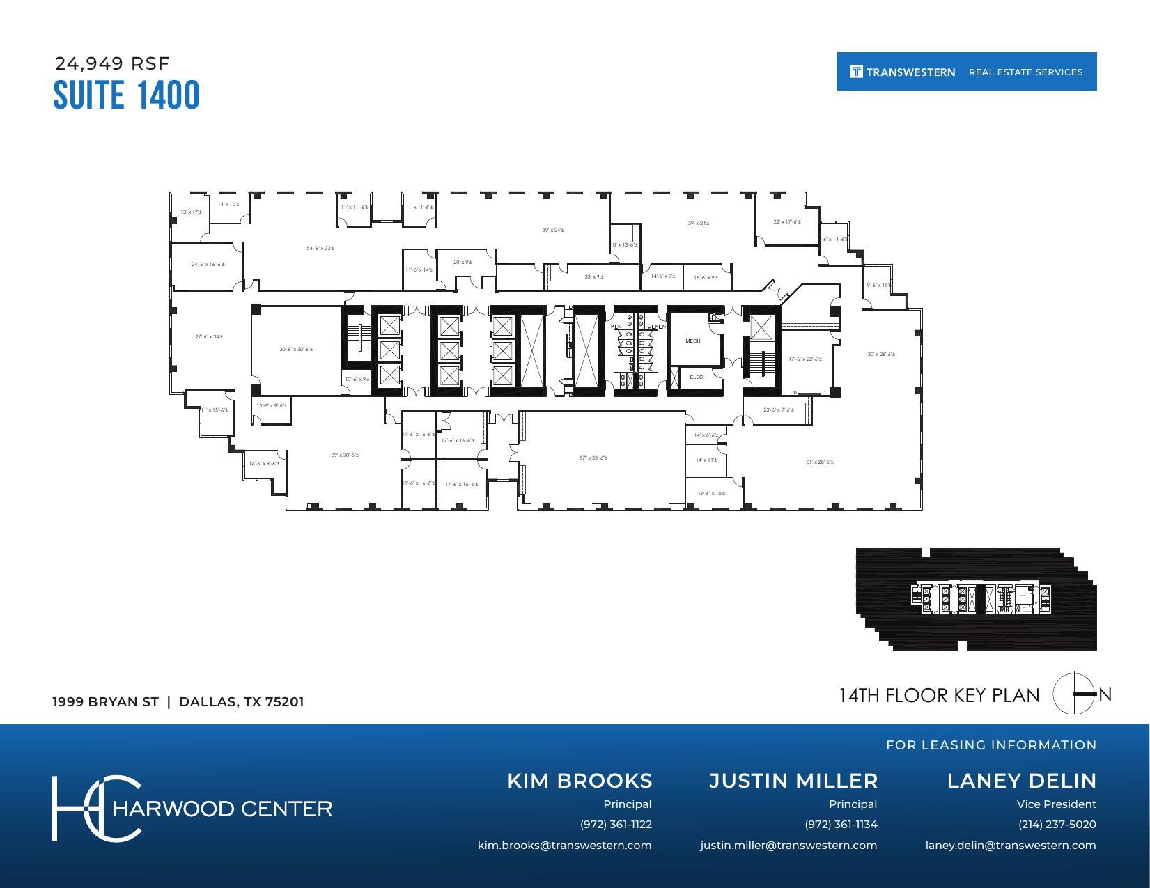 1999 Bryan St, Dallas, TX for lease Floor Plan- Image 1 of 1