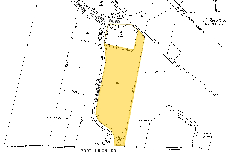 8778-8910 Le Saint Dr, West Chester, OH for sale - Plat Map - Image 1 of 1