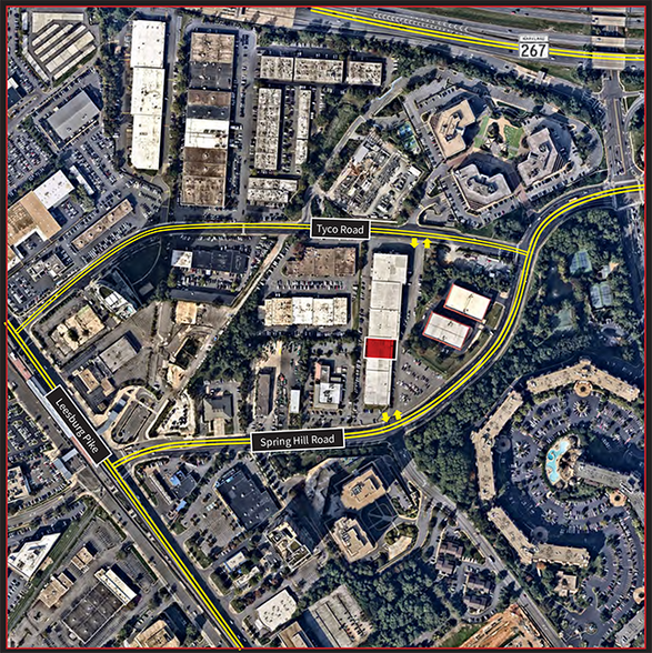 1524 Spring Hill Rd, McLean, VA for lease - Aerial - Image 1 of 1