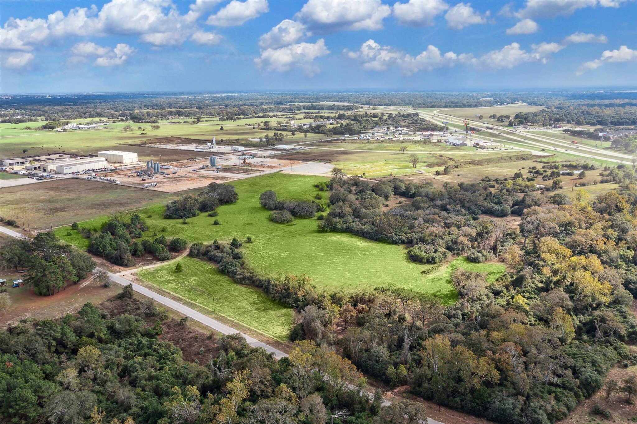 0 Mack Washington Ln. Ln, Hempstead, TX for sale Aerial- Image 1 of 15