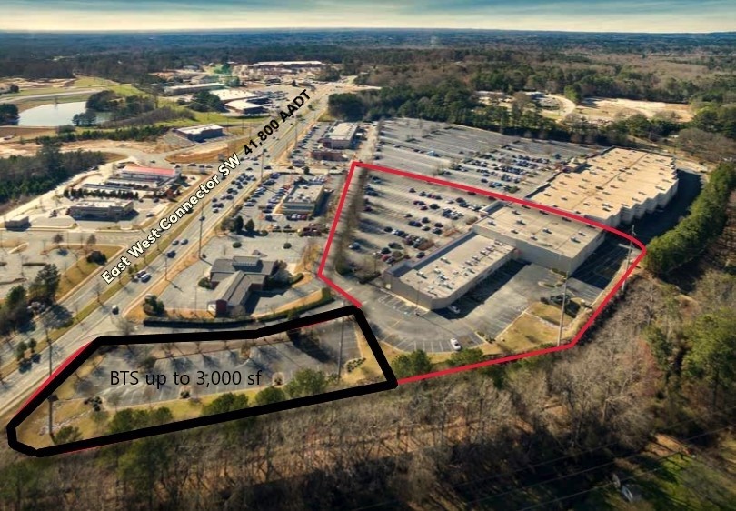 2840 East-West Connector, Austell, GA for lease - Aerial - Image 2 of 9