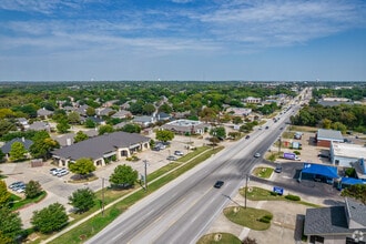 104-106 Grapevine Hwy, Hurst, TX - AERIAL map view
