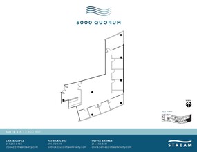 5000 Quorum Dr, Dallas, TX for lease Floor Plan- Image 1 of 1