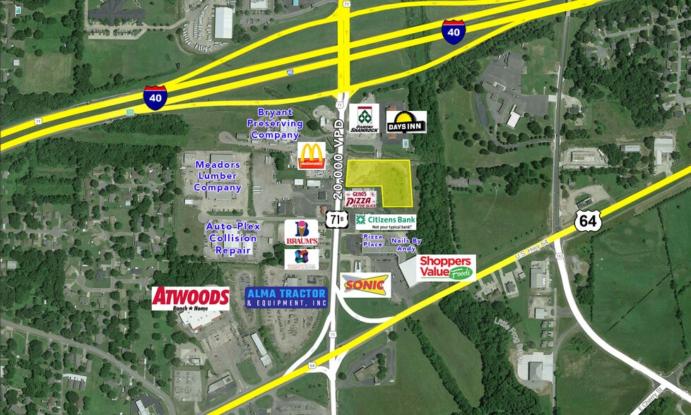 Hwy 71, Alma, AR 72921