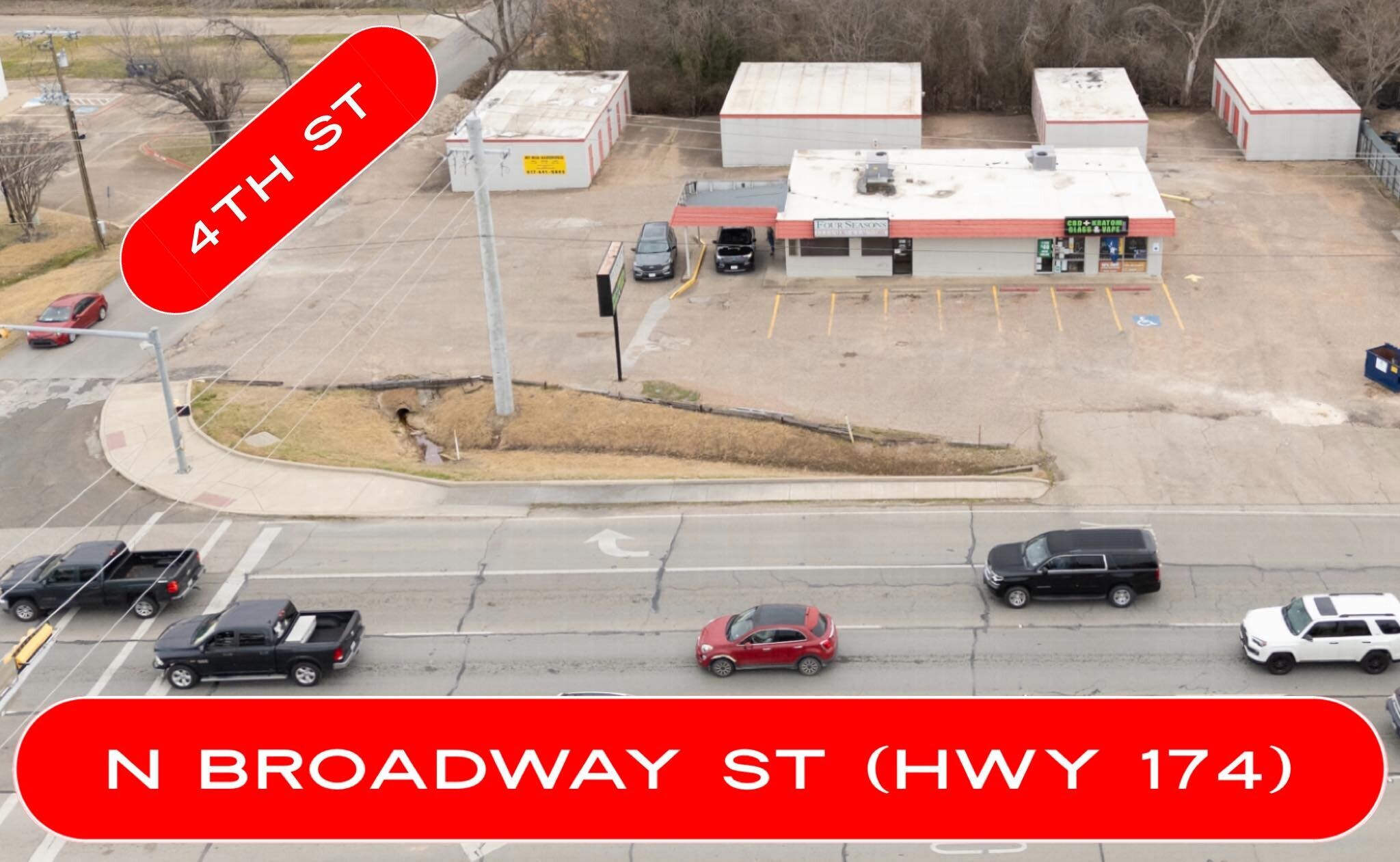 210 Broadway St, Joshua, TX for sale Aerial- Image 1 of 8