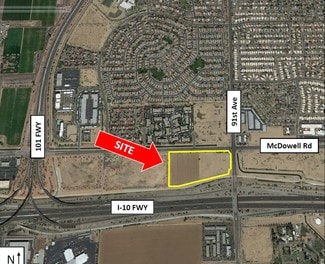 More details for 9101 W McDowell Rd, Phoenix, AZ - Land for Lease