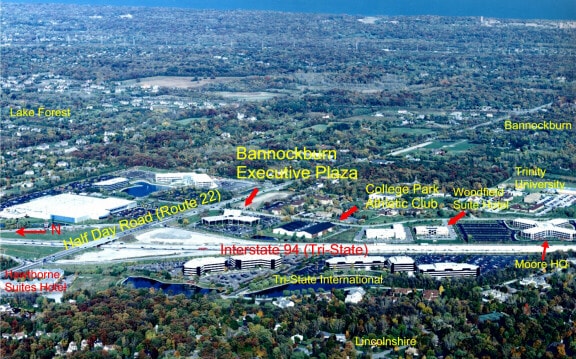 2275 Half Day Rd, Bannockburn, IL for sale - Aerial - Image 2 of 31