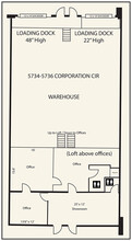 5734 Corporation Cir, Fort Myers, FL for lease Floor Plan- Image 2 of 3