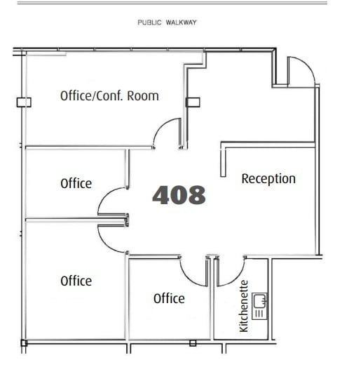 3517 Camino Del Rio S, San Diego, CA for lease Floor Plan- Image 1 of 1