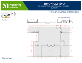 1966 Greenspring Dr, Timonium, MD for lease Floor Plan- Image 1 of 1