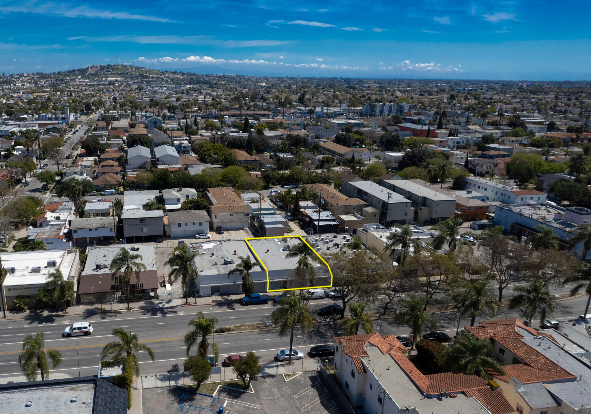 2256 Pacific Ave, Long Beach, CA for sale Aerial- Image 1 of 9