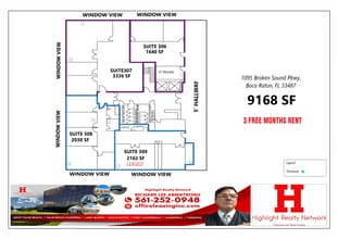 1095 Broken Sound Pky, Boca Raton, FL for lease Floor Plan- Image 1 of 10