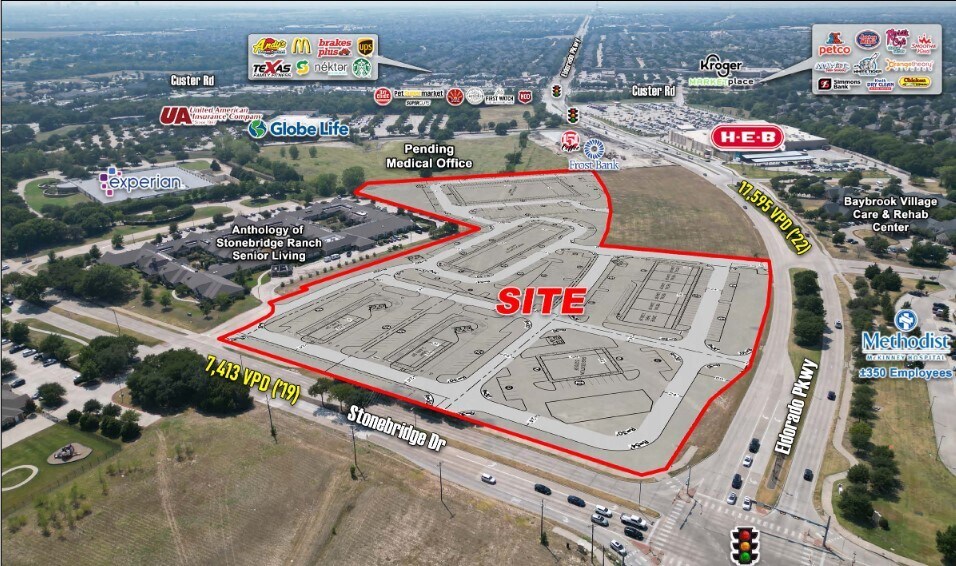 Stonebridge Dr & Eldorado Pky, McKinney, TX for lease Primary Photo- Image 1 of 4