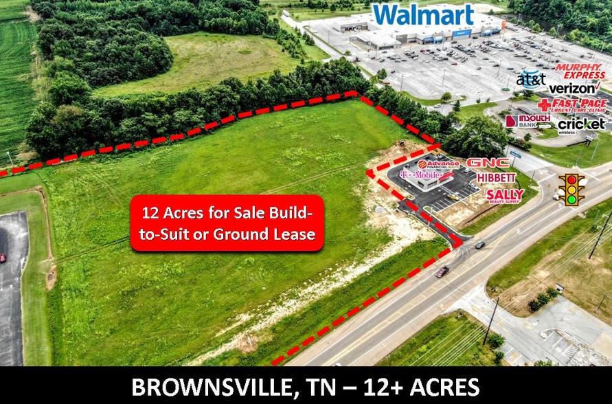 S Dupree St & W Main St, Brownsville, TN for sale - Building Photo - Image 1 of 4