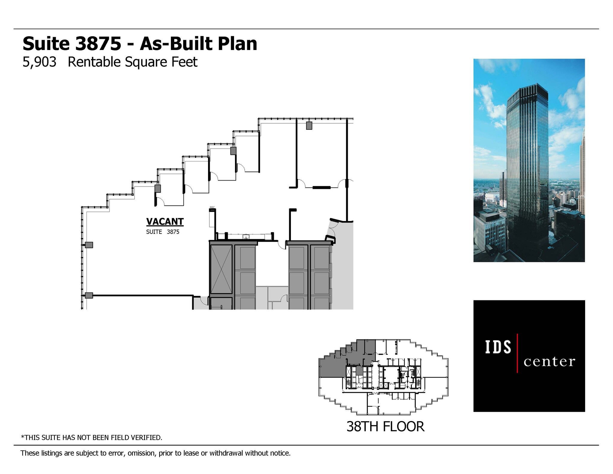 80 S 8th St, Minneapolis, MN for lease Floor Plan- Image 1 of 1