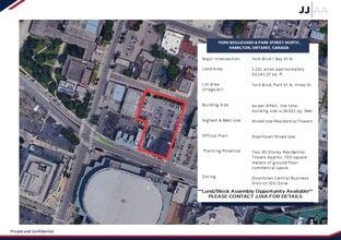 84 York Blvd, Hamilton, ON - AERIAL  map view