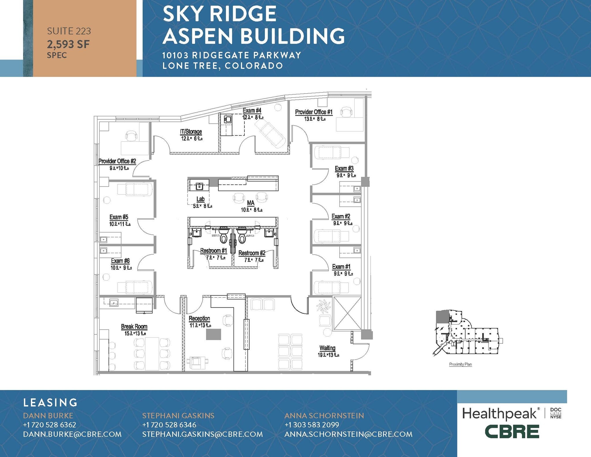 10535 Park Meadows Blvd, Lone Tree, CO for lease Floor Plan- Image 1 of 1