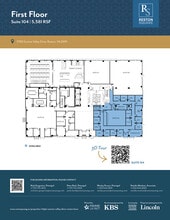 11790 Sunrise Valley Dr, Reston, VA for lease Floor Plan- Image 1 of 7