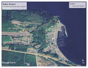 1402 Sekiu Airport Road, Sekiu, WA - AERIAL map view