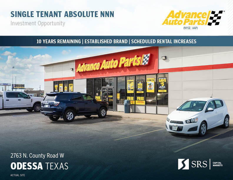 2763 N County Rd W, Odessa, TX 79764 Advance Auto Parts Approx